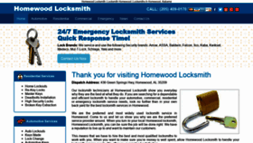 What Homewoodlocksmith.org website looked like in 2019 (5 years ago)