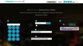 What Himnario.net website looked like in 2019 (4 years ago)