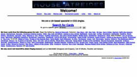 What Hacards.com website looked like in 2019 (4 years ago)