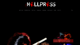 What Hellpress.com website looked like in 2019 (4 years ago)