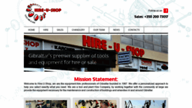 What Hire-u-shop.com website looked like in 2019 (4 years ago)