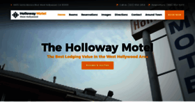 What Hollowaymotel.com website looked like in 2019 (4 years ago)