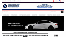 What Harrisonmotorsports.com website looked like in 2019 (4 years ago)