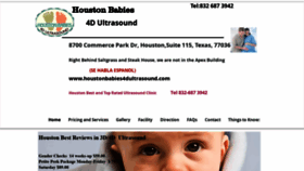 What Houstonbabies4dultrasound.com website looked like in 2019 (4 years ago)