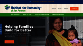 What Habitatsa.org website looked like in 2019 (4 years ago)