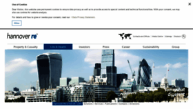 What Hannoverlifere.co.uk website looked like in 2019 (4 years ago)