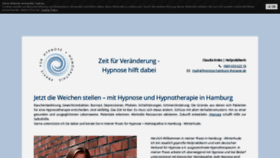 What Hypnose-hamburg-therapie.de website looked like in 2019 (4 years ago)
