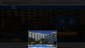 What Hoteltrhjardindelmar.com website looked like in 2019 (4 years ago)