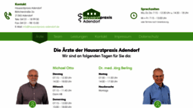 What Hausarztpraxis-adendorf.de website looked like in 2019 (4 years ago)