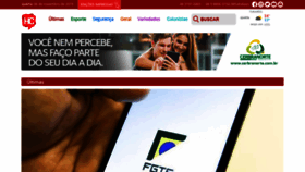 What Hcnoticias.com.br website looked like in 2019 (4 years ago)