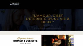 What Histoire-amour.com website looked like in 2019 (4 years ago)
