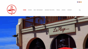 What Hotel-hossegor.fr website looked like in 2019 (4 years ago)