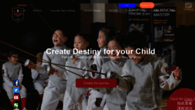 What Hkfencingmaster.com website looked like in 2019 (4 years ago)