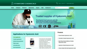 What Hyaluronicacidsupplier.com website looked like in 2019 (4 years ago)