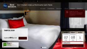 What Hotel-lemontmartre.com website looked like in 2019 (4 years ago)