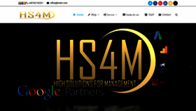 What Hs4m.com website looked like in 2019 (4 years ago)
