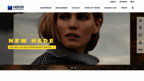What Hedefashionoutlet.se website looked like in 2019 (4 years ago)