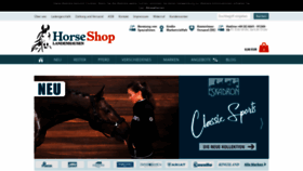 What Horse-shop.net website looked like in 2019 (4 years ago)