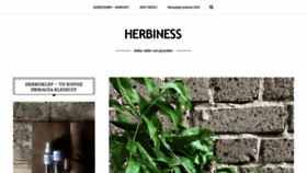 What Herbiness.com website looked like in 2019 (4 years ago)