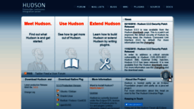 What Hudson-ci.org website looked like in 2019 (4 years ago)