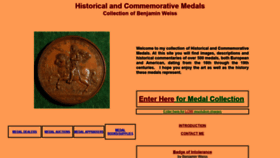 What Historicalartmedals.com website looked like in 2019 (4 years ago)