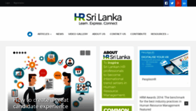 What Hrsrilanka.com website looked like in 2019 (4 years ago)