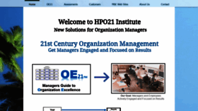 What Hpo21institute.com website looked like in 2019 (4 years ago)