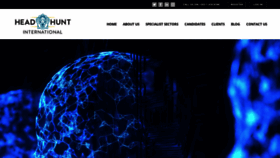 What Headhuntinternational.com website looked like in 2019 (4 years ago)
