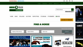 What Horsetelex.com website looked like in 2019 (4 years ago)