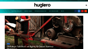 What Huglero.com website looked like in 2019 (4 years ago)