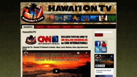 What Hawaiiontv.com website looked like in 2019 (4 years ago)
