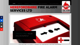 What Herefordshirefirealarms.co.uk website looked like in 2019 (4 years ago)