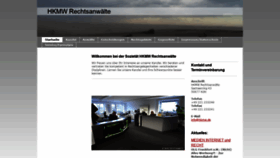 What Hkmw-rechtsanwaelte.de website looked like in 2019 (4 years ago)