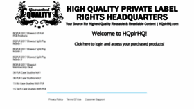 What Hqplrhq.com website looked like in 2019 (4 years ago)