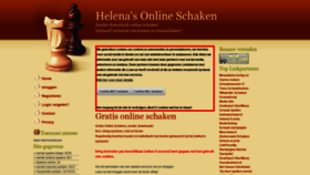 What Helena-schaken.nl website looked like in 2019 (4 years ago)