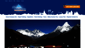 What Himalayaguide.com website looked like in 2019 (4 years ago)
