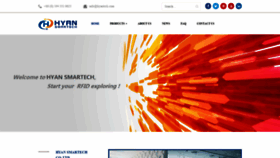 What Hyantech.com website looked like in 2019 (4 years ago)