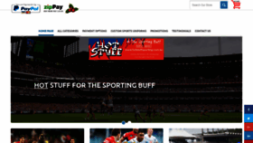 What Hotstuffsporting.com.au website looked like in 2019 (4 years ago)
