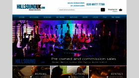 What Hillsounduk.com website looked like in 2019 (4 years ago)