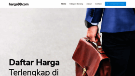 What Harga88.com website looked like in 2019 (4 years ago)
