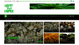 What Happypotfarmer.com website looked like in 2019 (4 years ago)