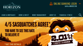 What Hzcu.org website looked like in 2019 (4 years ago)