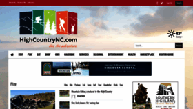 What Highcountrync.com website looked like in 2019 (4 years ago)