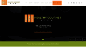 What Healthygourmetmiami.com website looked like in 2019 (4 years ago)