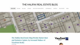 What Halifaxrealestateblog.ca website looked like in 2019 (4 years ago)