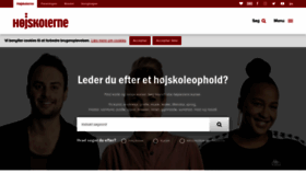 What Hojskolerne.dk website looked like in 2019 (4 years ago)