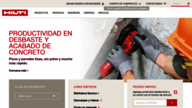 What Hilti.com.co website looked like in 2019 (4 years ago)