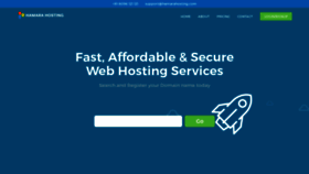 What Hamarahosting.com website looked like in 2019 (4 years ago)