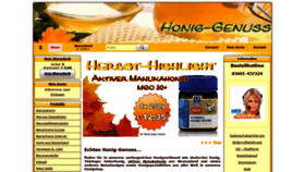 What Honig-genuss.de website looked like in 2019 (4 years ago)