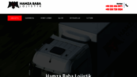 What Hamzababalojistik.com website looked like in 2019 (4 years ago)